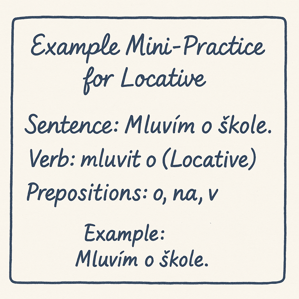flashcard locative