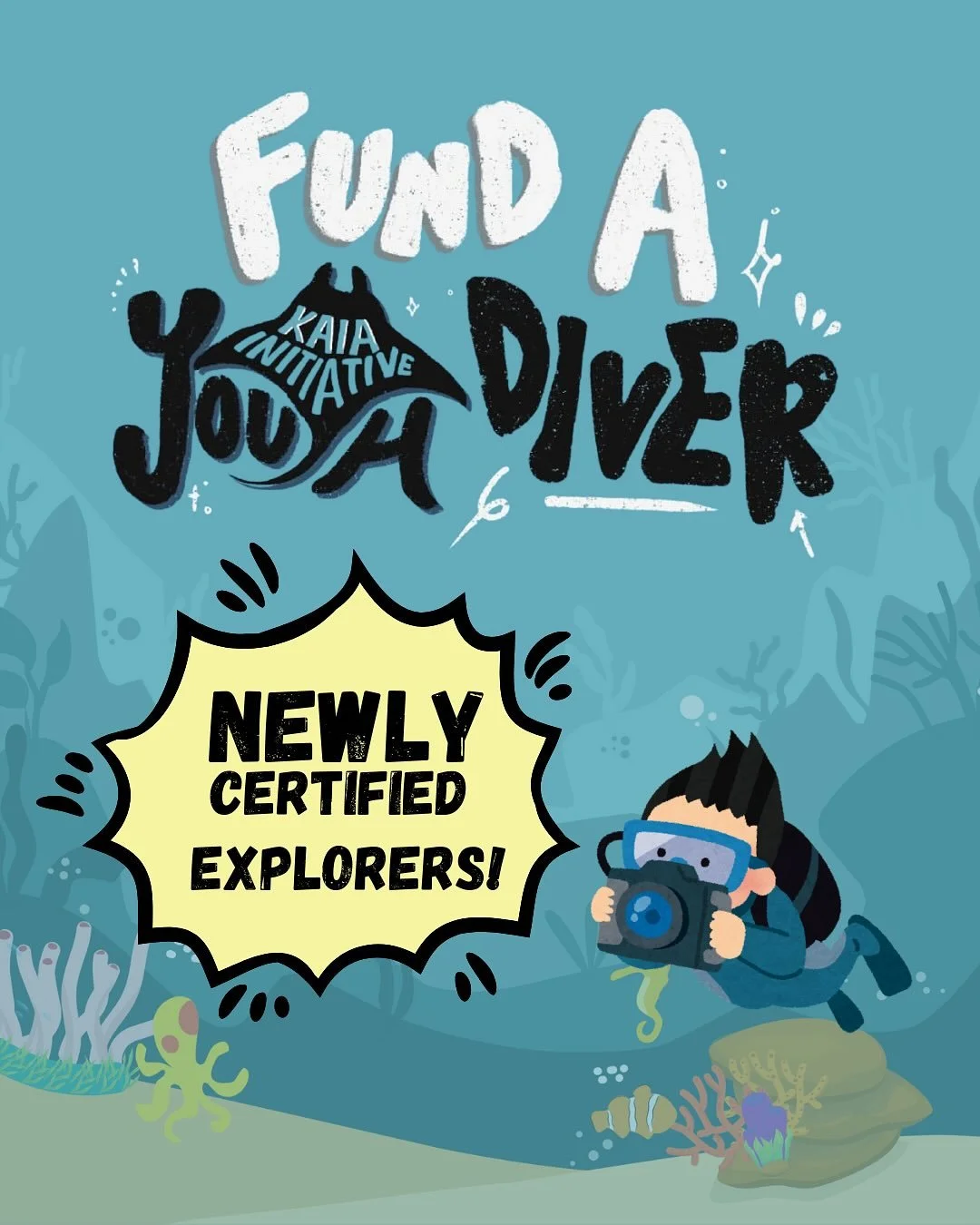 Congratulations to Victor and Crystal for completing their PADI Open Water courses last weekend through our Fund A Youth Diver programme! ๐ฅณ (Sponsored by @seakeepers ) We're so proud of you both and we're excited for you to join our community of you