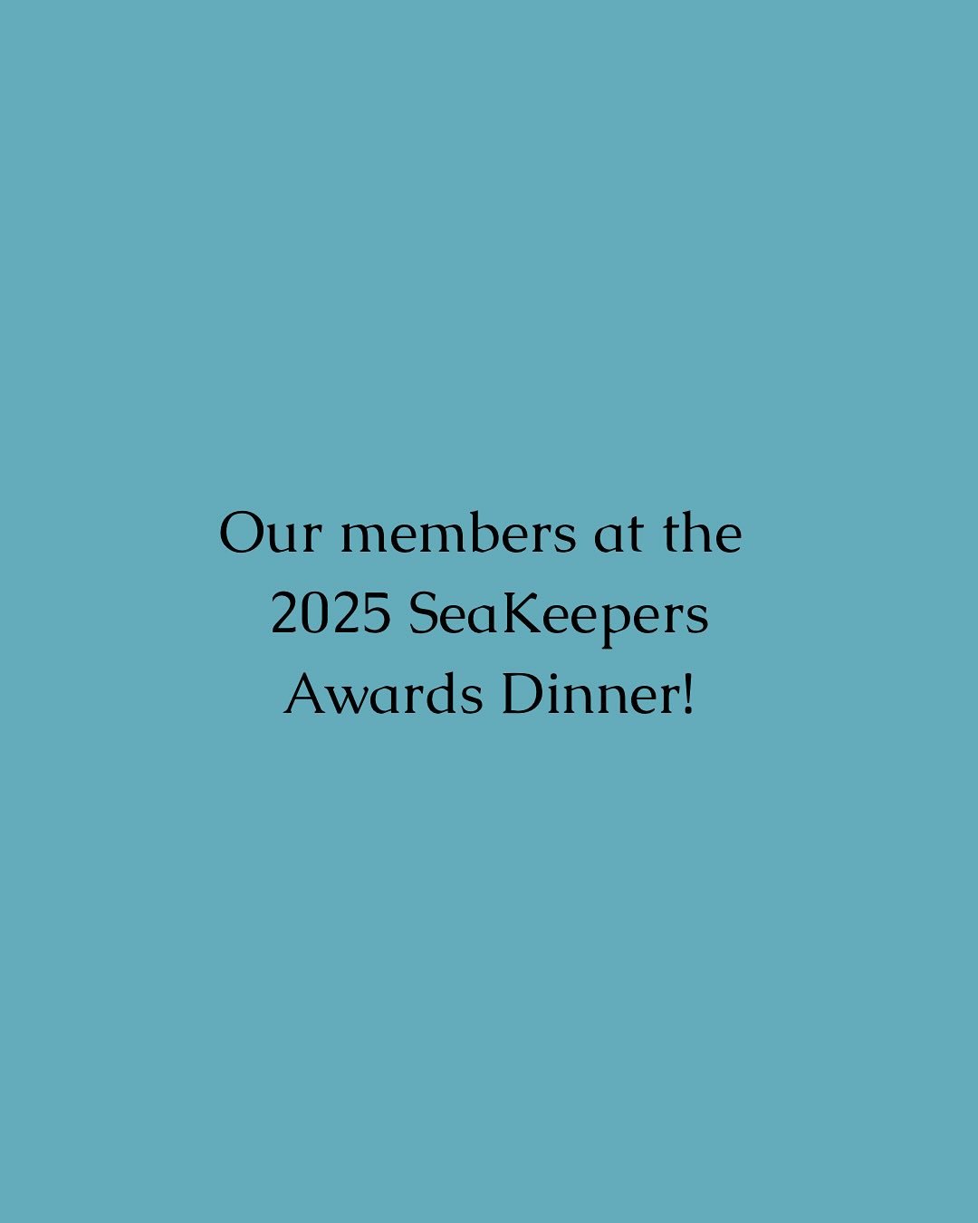 Last week, some of our Kaia Initiative members joined the @seakeepers Awards dinner for an amazing evening to close The Ocean Collective Summit — a meaningful event that brought together ocean advocates and changemakers from around the world. ?
