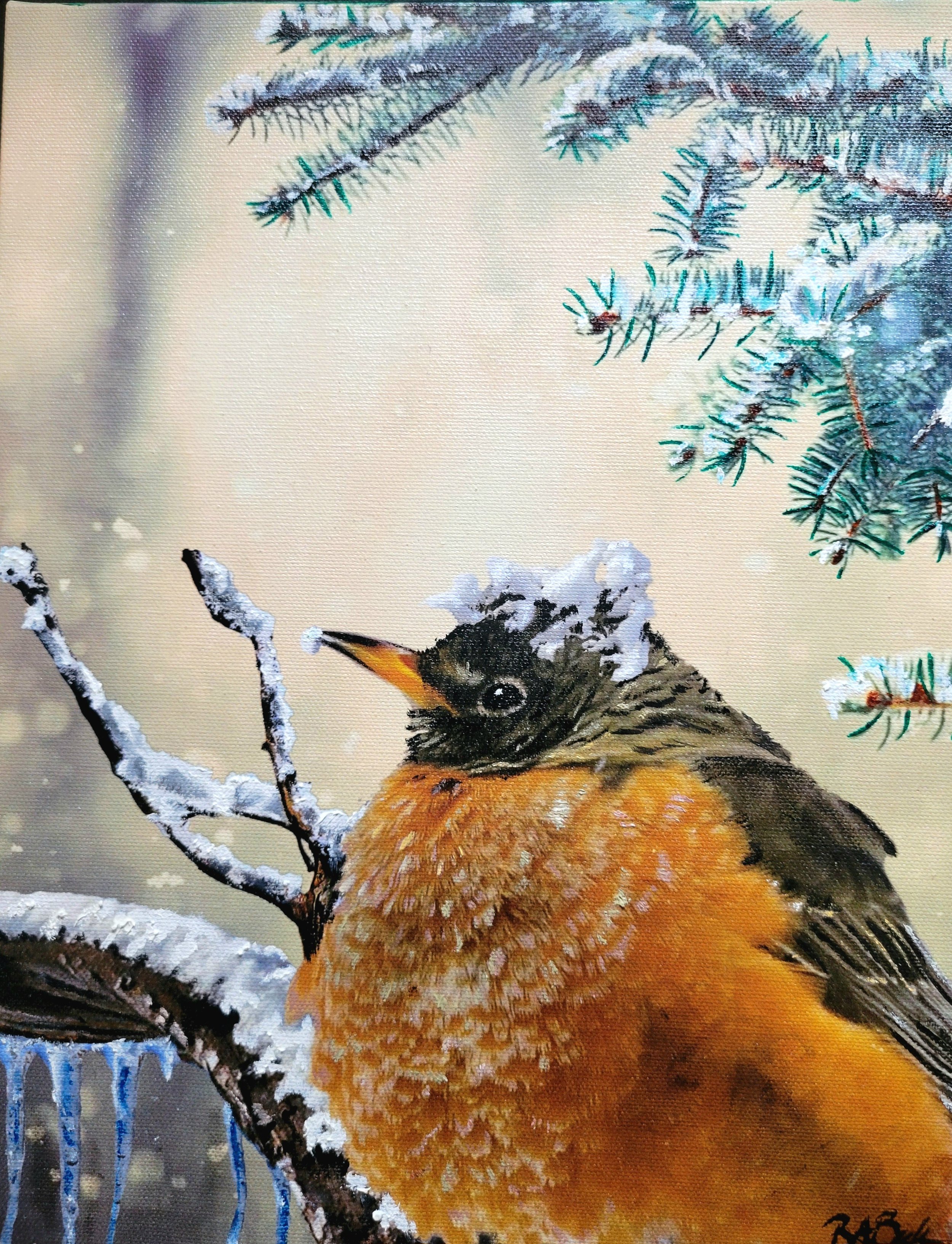 Michigan Spring -
Mixed Media on Canvas -
11 x 14 -
Available