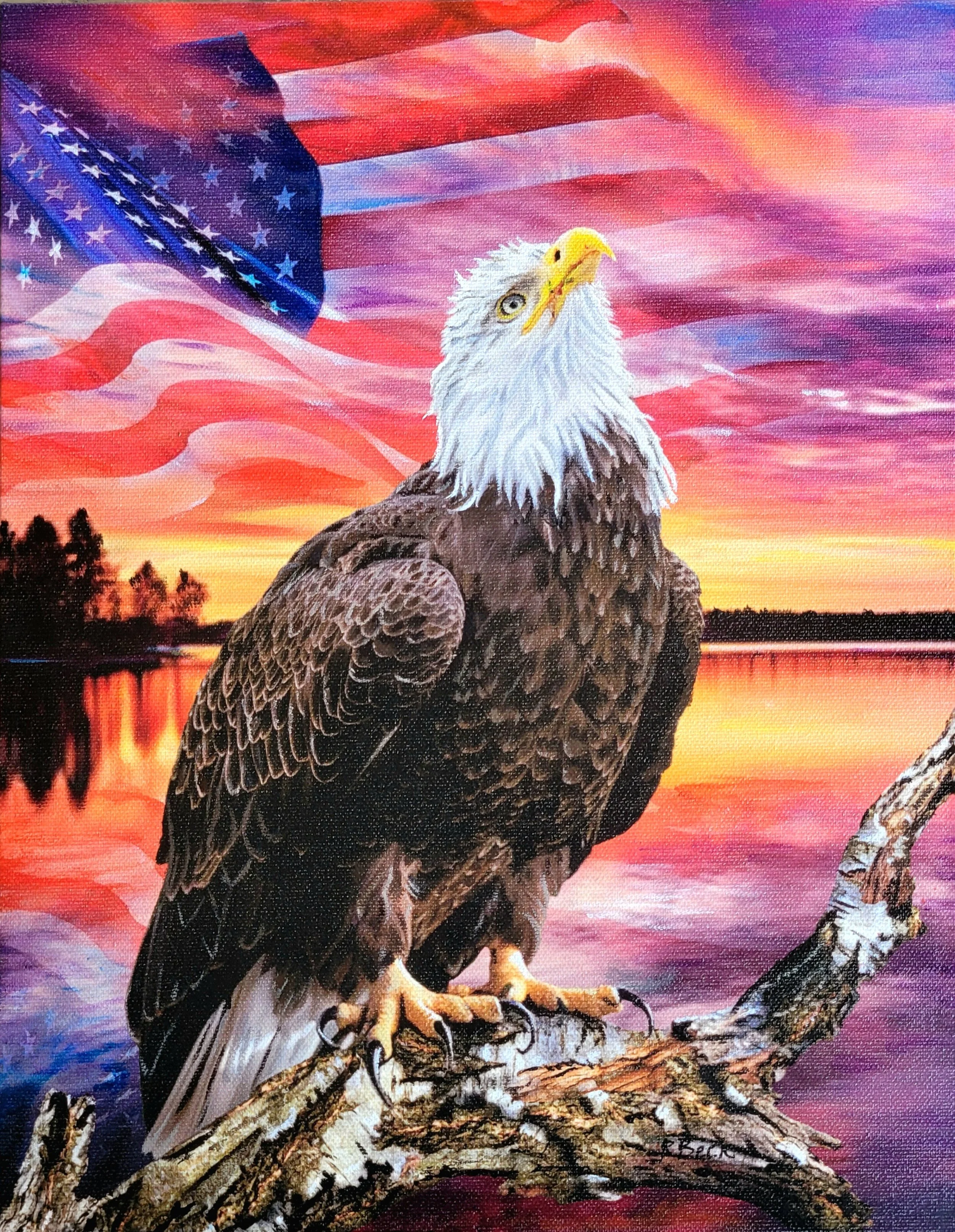 Freedom Cry -
Mixed Media on Canvas -
11 X 14 -
Sold