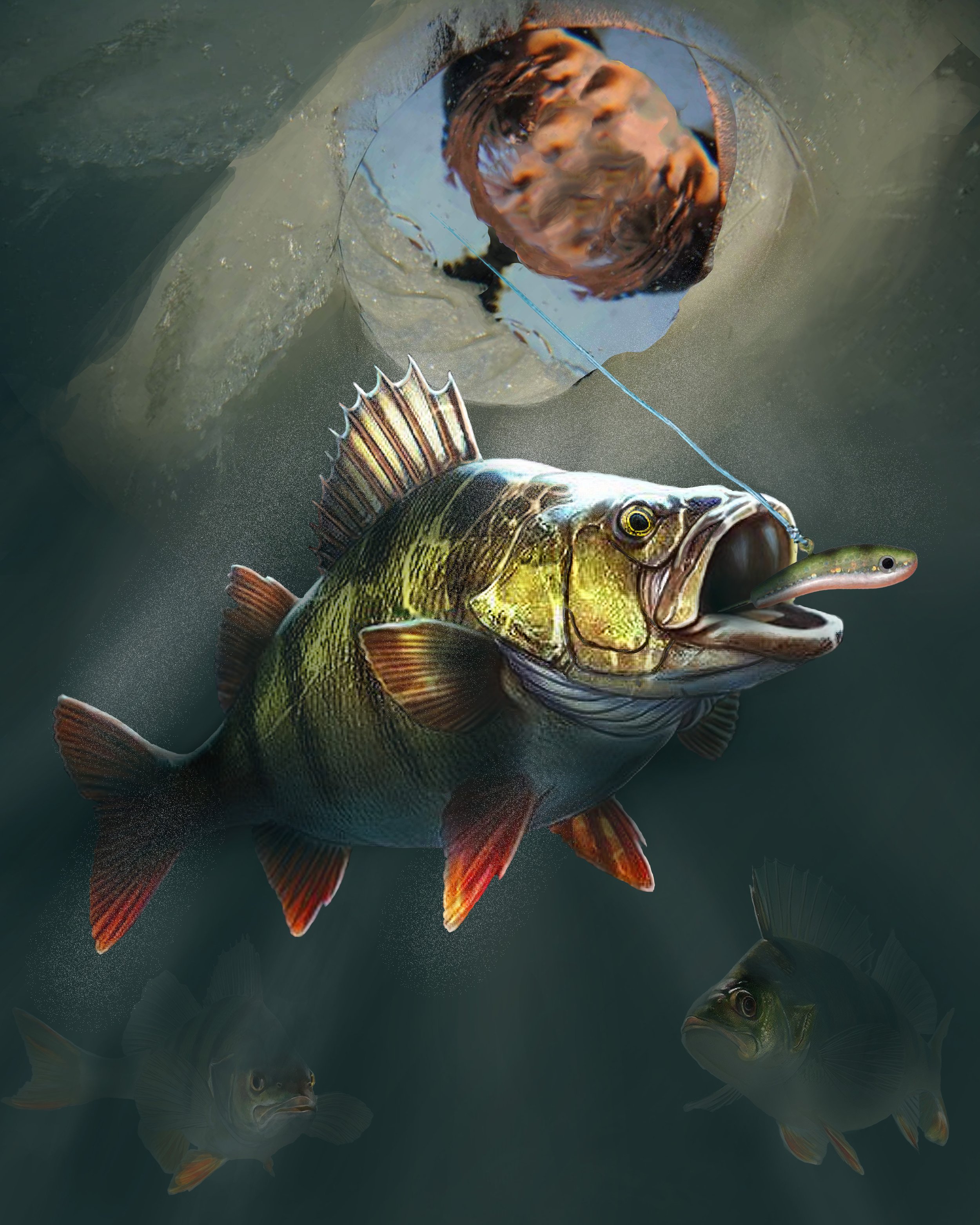 Catch of the Day -
Acrylic on Canvas -
11 x 14 -
Sold