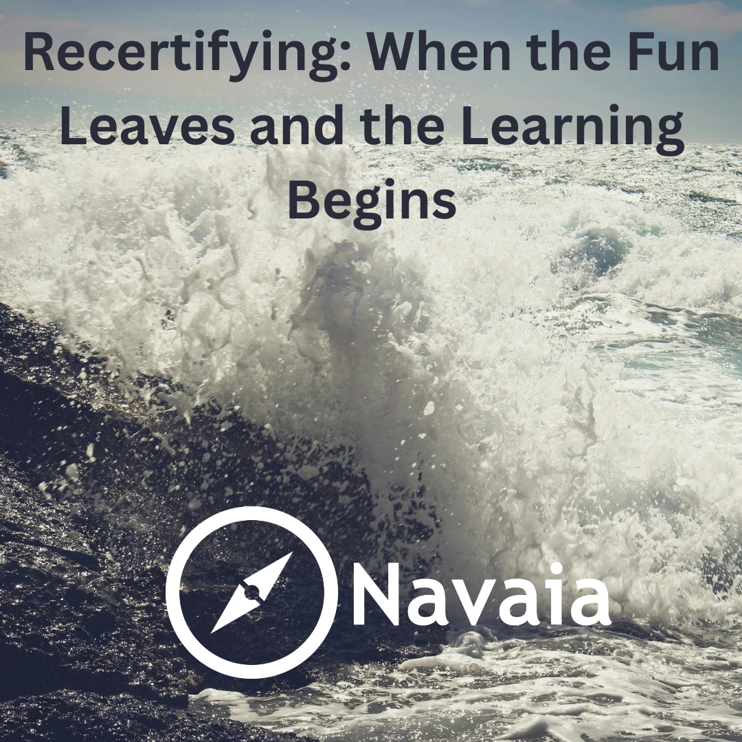 Recertifying: When the Fun Leaves and the Learning Begins 