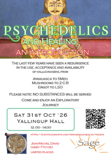 PSYCHEDELICS &amp; HEALING