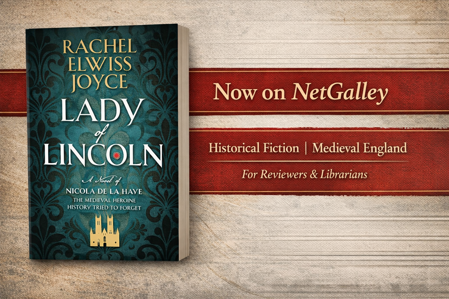 LADY OF LINCOLN is available on NetGalley!