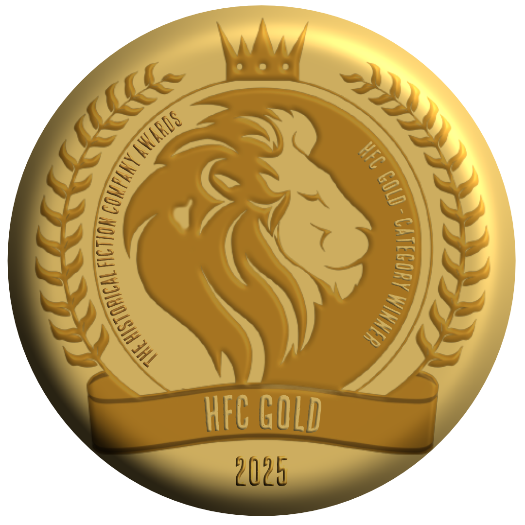 Gold medalist Historical Fiction Company Bronte Award.png