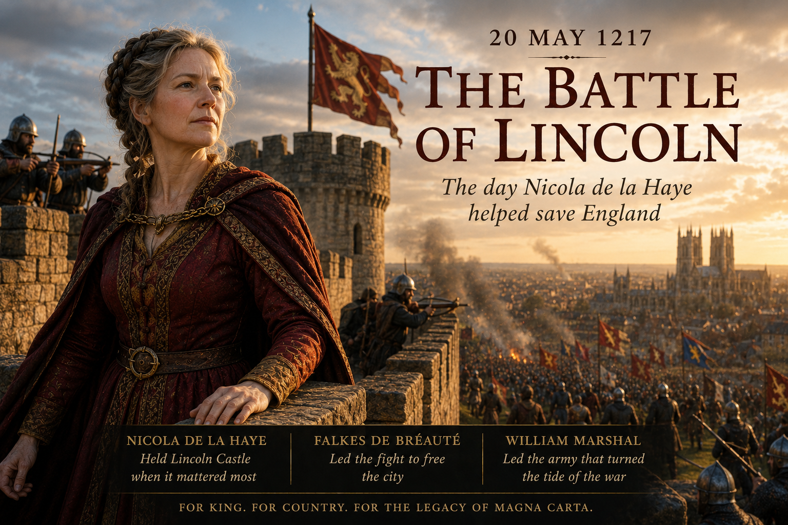 Battle of Lincoln 1217: The Woman Who Held the Castle That Saved England