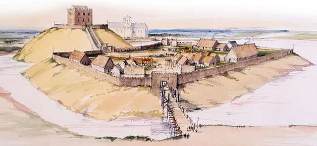 What really burned at York Castle in 1190?