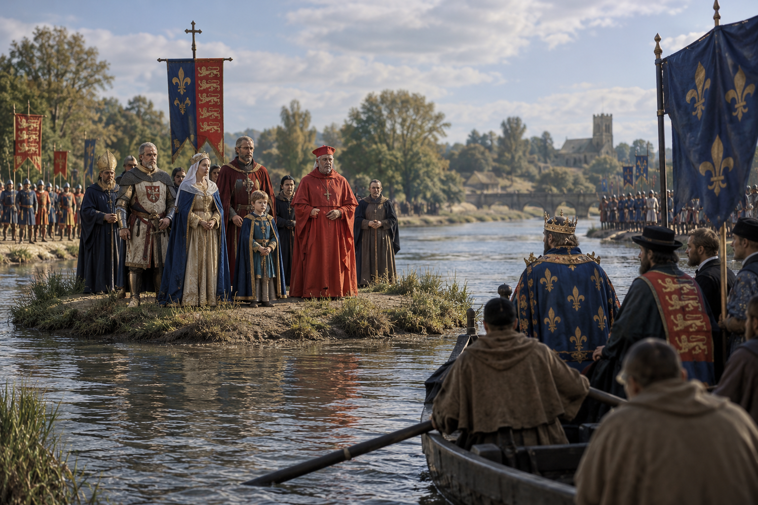 The Treaty of Lambeth, 1217