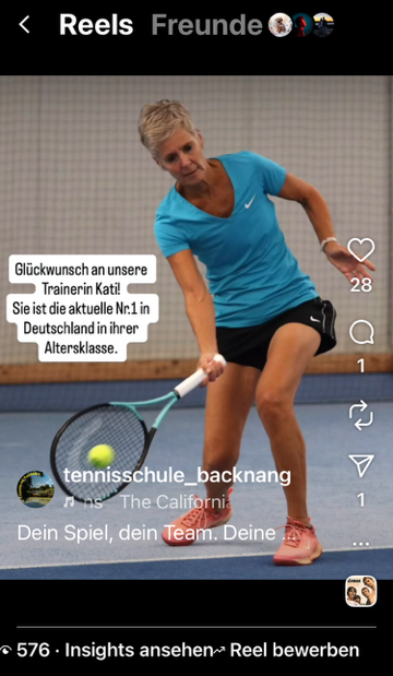 👉 📲 Bleib immer auf dem Laufenden: @tennisschule_backnang