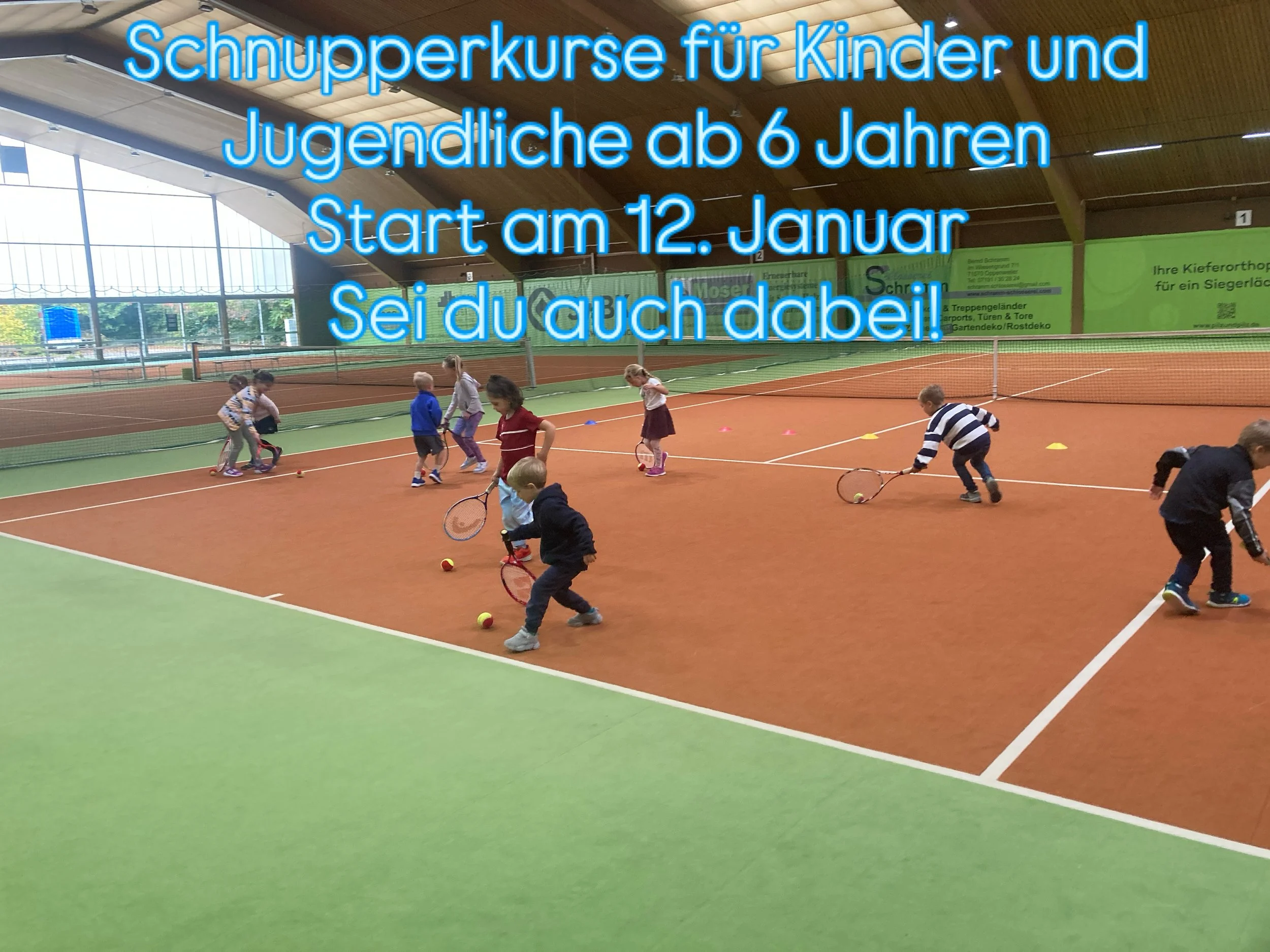 Schnupperkurs für Kinder ab 12.01.2026