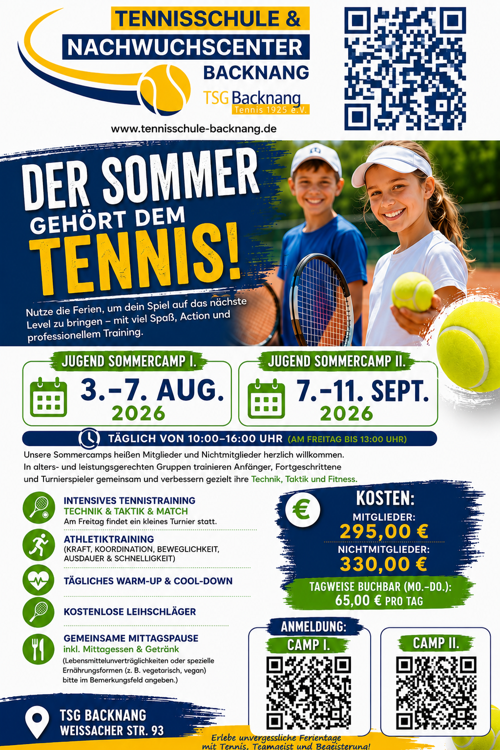 Sommercamps für Kinder