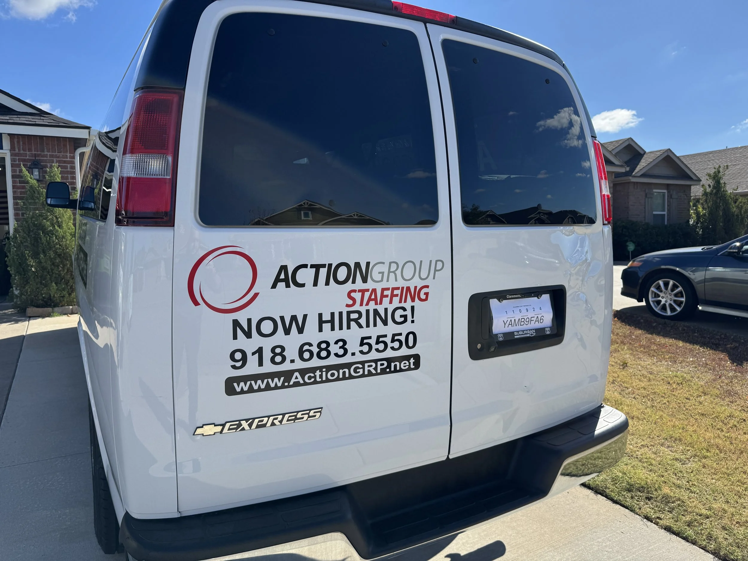 Commercial vehicle marketing graphics and decals