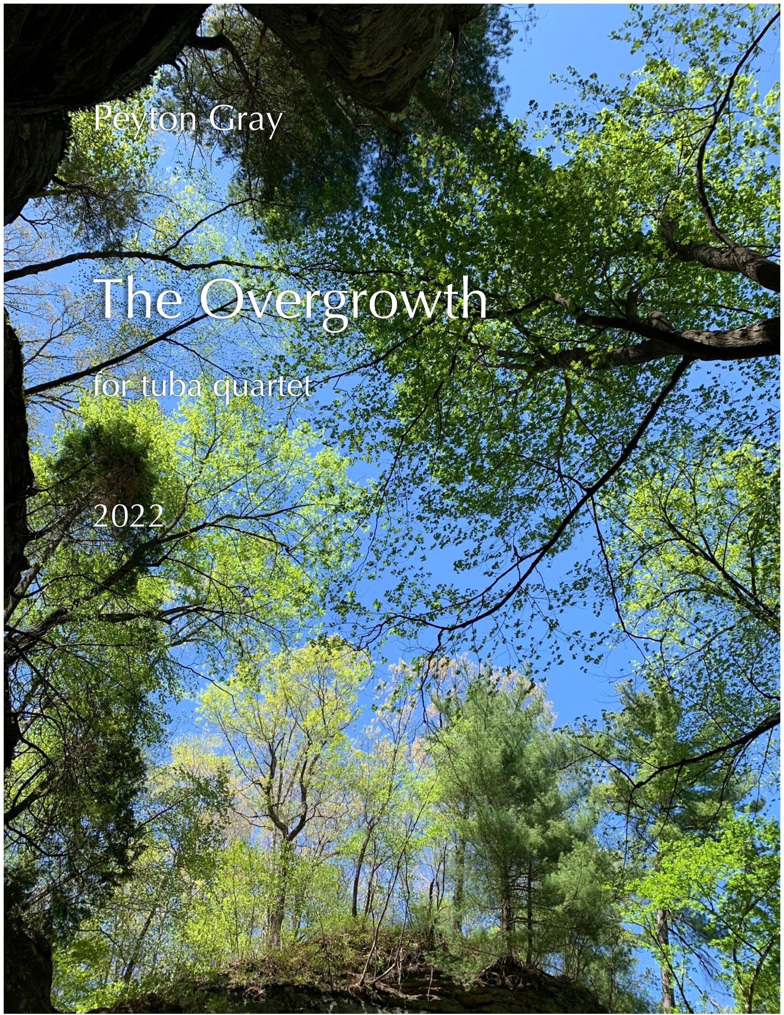 The Overgrowth - Score and Parts