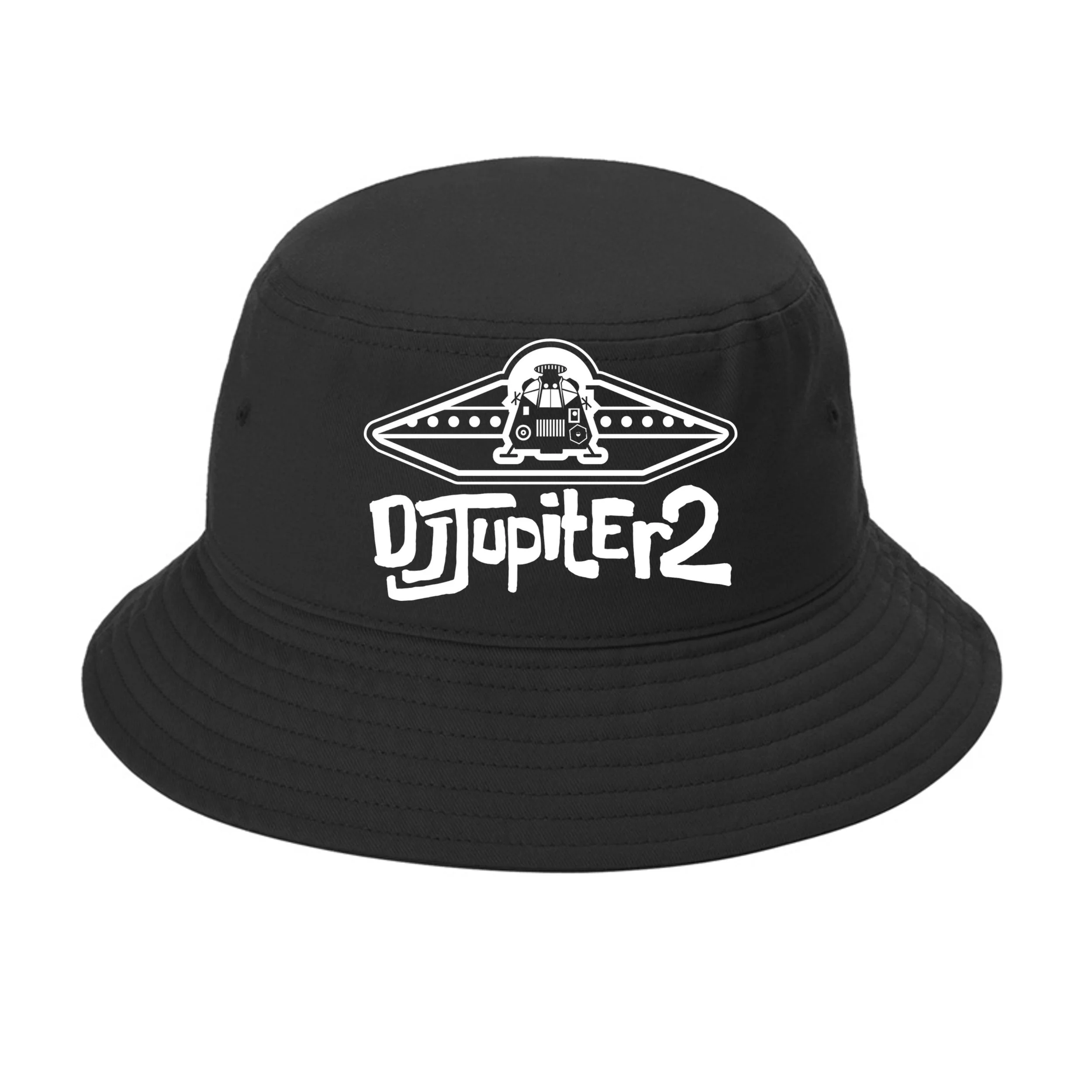 DJ Jupiter2 Retro Sci-Fi Bucket Hat