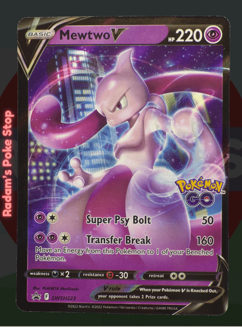 Mewtwo V #SWSH223 Promo PoGo