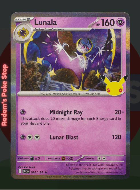 Lunala #080 30th Celebrations 30C