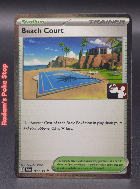 PLAY! Beach Court Holo #167 - prize Pack series 3/4