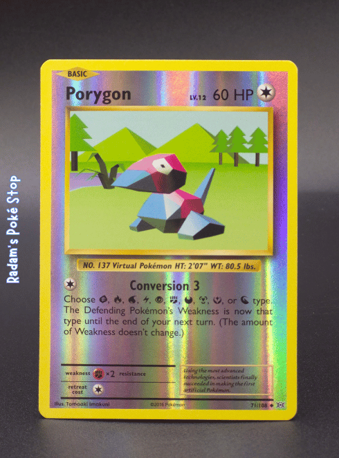 Porygon #71 XY Evolutions Reverse Holo