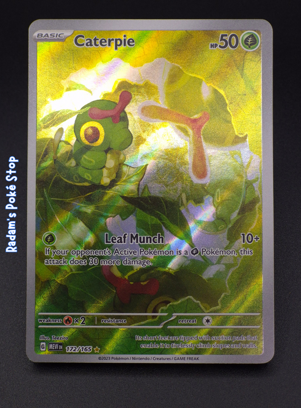 Caterpie #172 IR 151 Mew