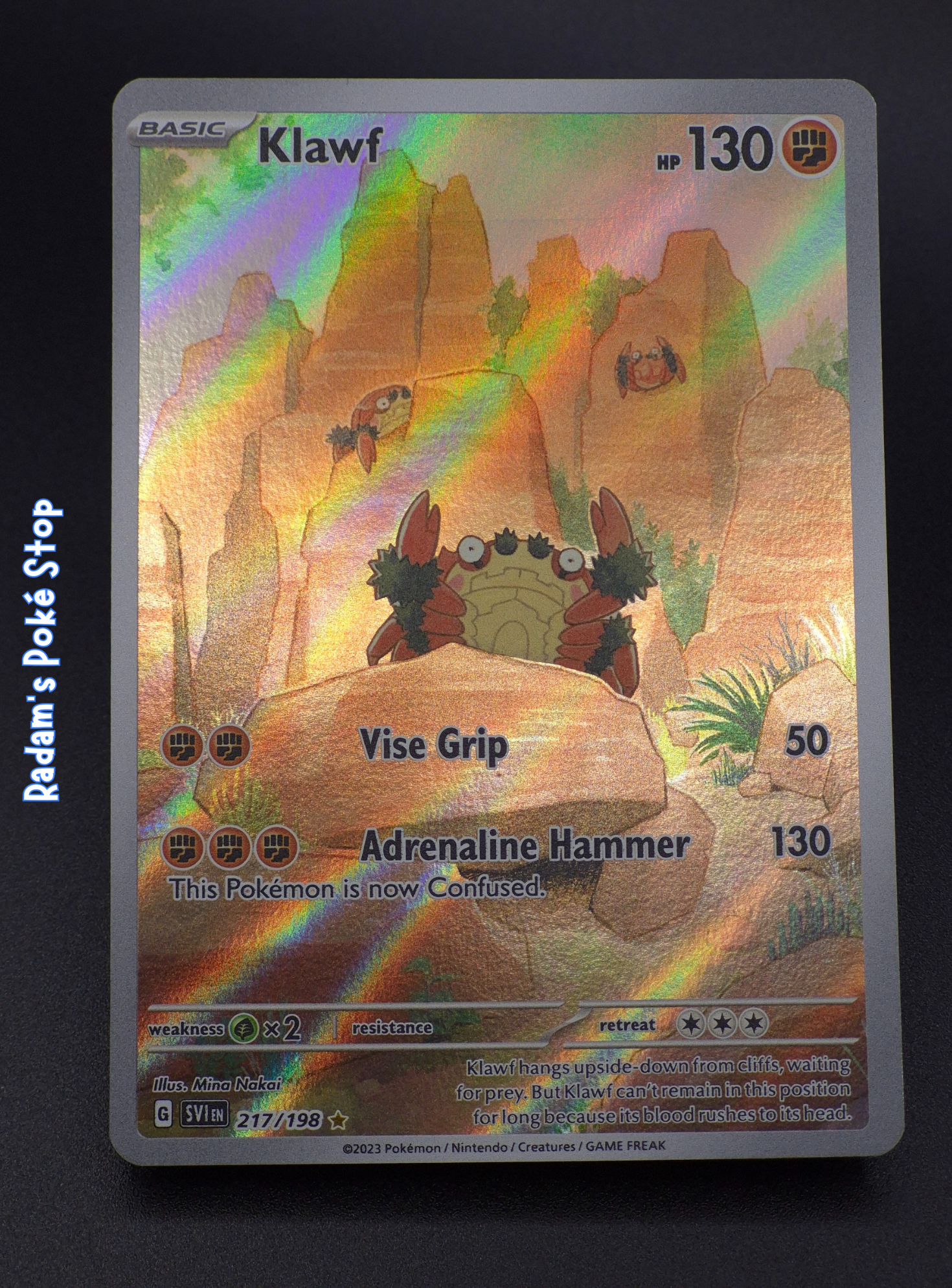 Klawf #217 Scarlet & Violet Base IR
