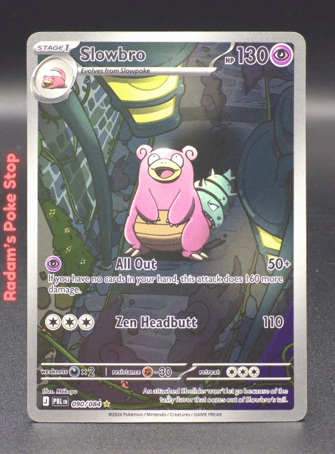 Slowbro #090 Pitch Black IR