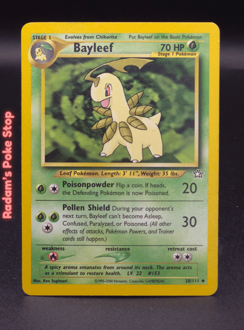 Bayleef #28 Neo Genesis