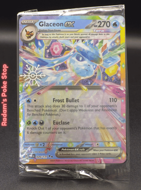 Sealed Glaceon ex #026 Holiday Calendar 2025