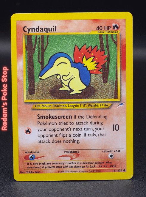 Cyndaquil #61 Neo Destiny