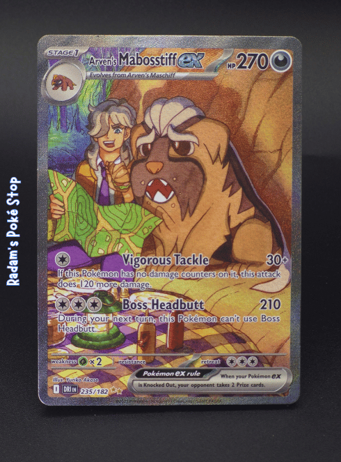 Arven's Mabosstiff ex #235 SIR Destined Rivals