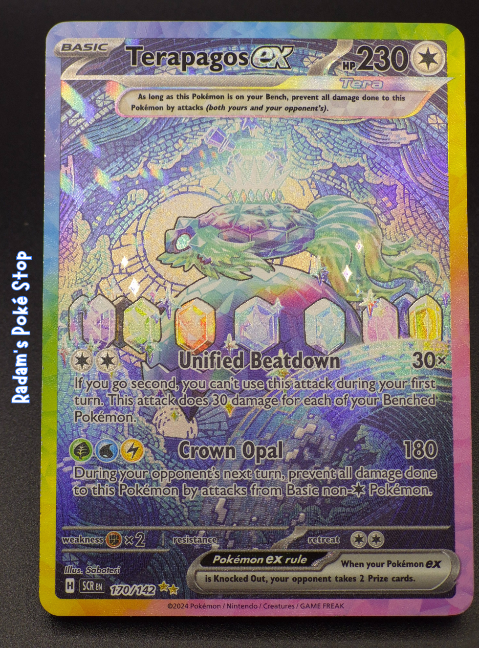 Terapagos ex #170 Stellar Crown SIR