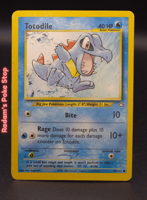 Totodile #80 Neo Genesis