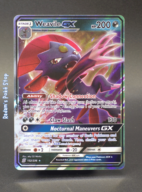 Weavile GX #132 SM Unified Minds
