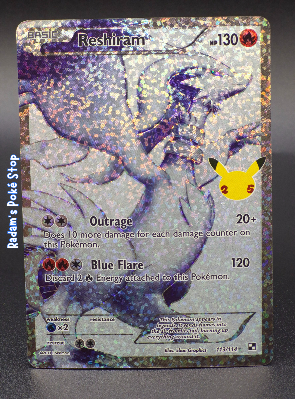 Reshiram #113 Celebrations