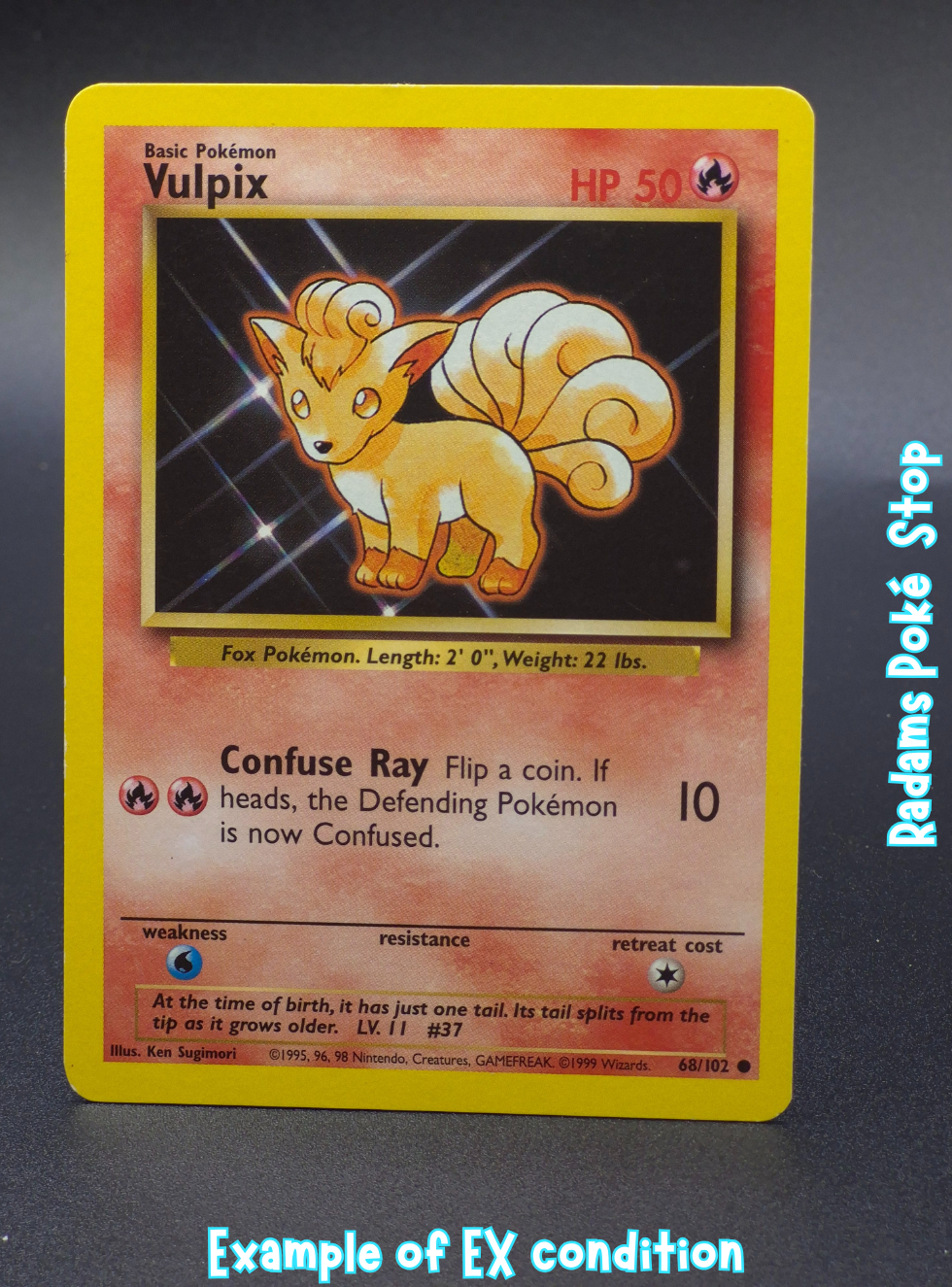 Vulpix #68 common Base Set