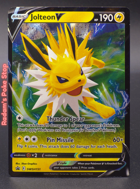 Jolteon V #SWSH151 Black Star Promo