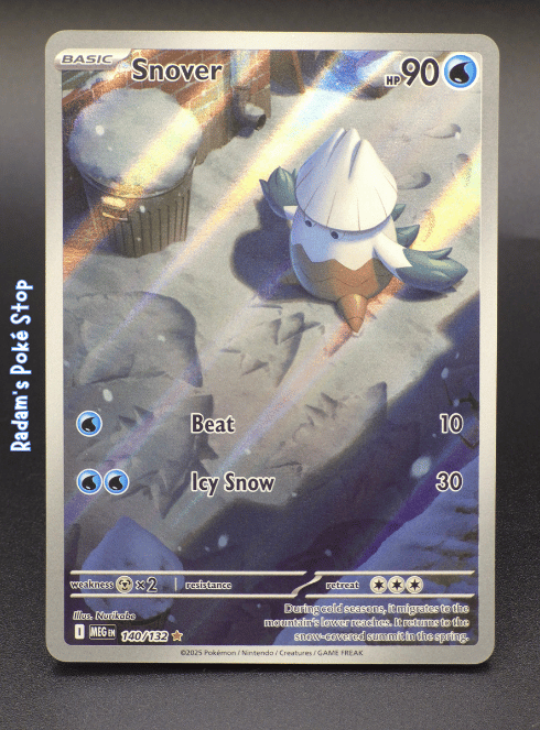 Snover #140 IR Mega Evolutions