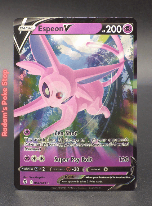 Espeon V #064 Evolving Skies UR