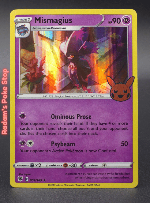 Mismagius #059 Trick or Trade Set 2022