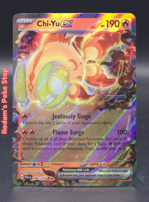 Chi-Yu ex #040 Paldea Evolved DR