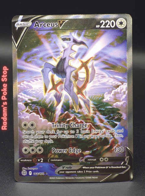 Arceus V #166 Brilliant Stars Alt Art