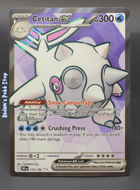 Cetitan ex #210 UR Destined Rivals