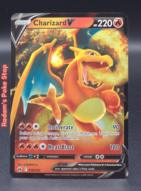 Charizard V #018 Crown Zenith UR