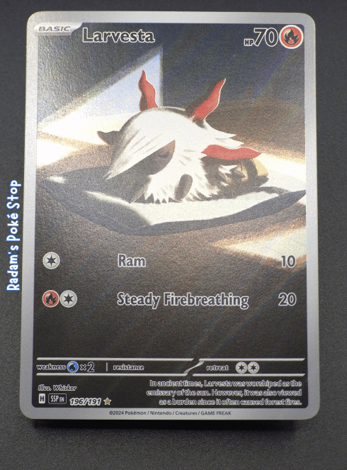 Larvesta #196 Surging Sparks IR
