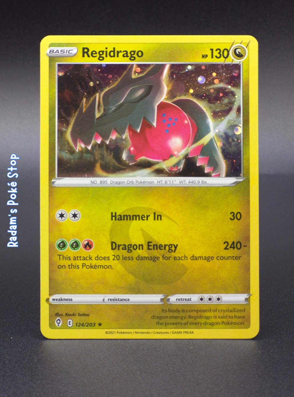Regidrago #124 Promo Cosmos Holo