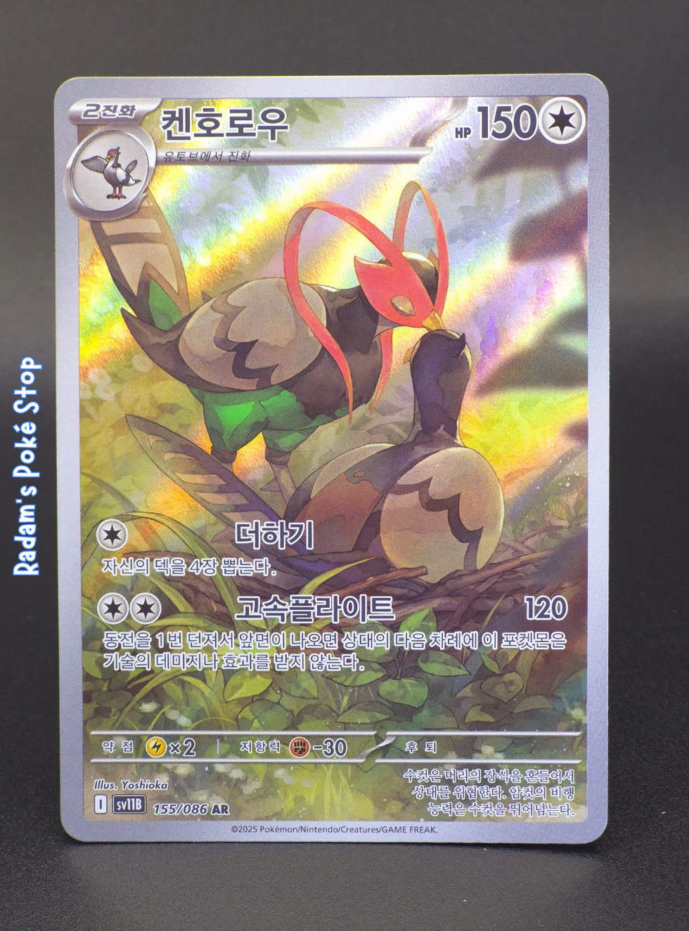 Unfezant #155 Black Bolt KOR