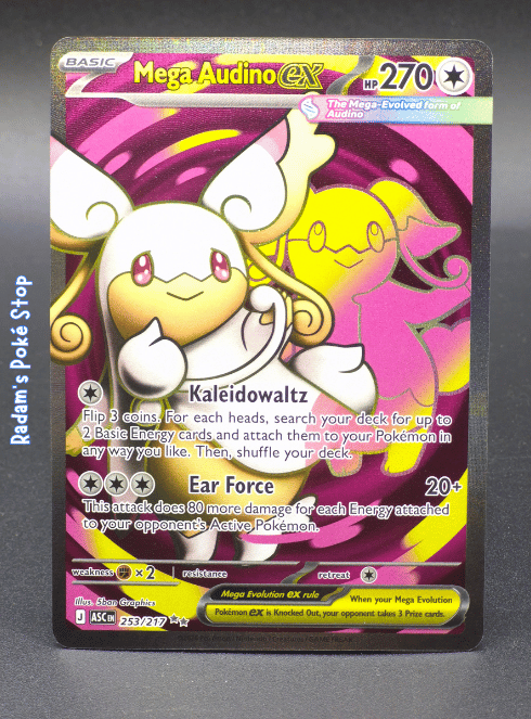 Mega Audino ex #253 UR Ascended Heroes