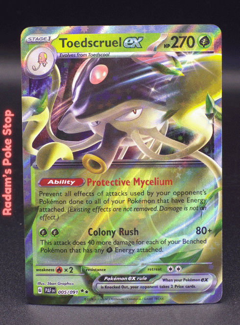 Toedscruel ex #005 Paldean Fates DR