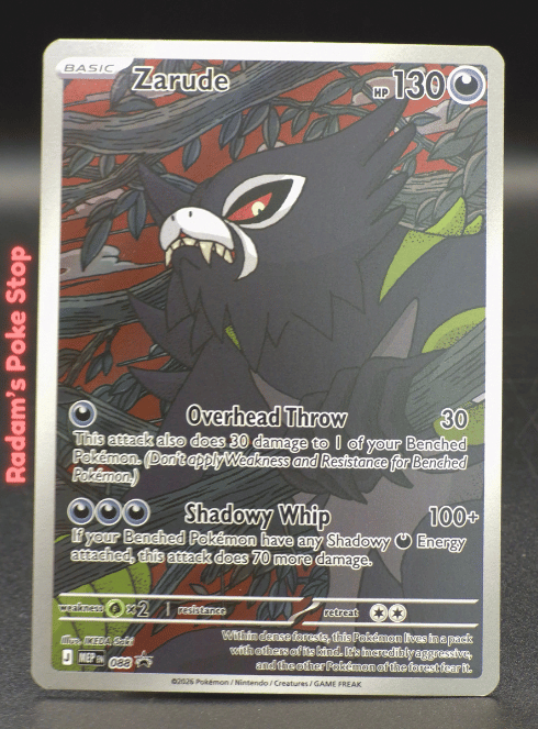 Zarude #MEP088 Pitch Black ETB Promo