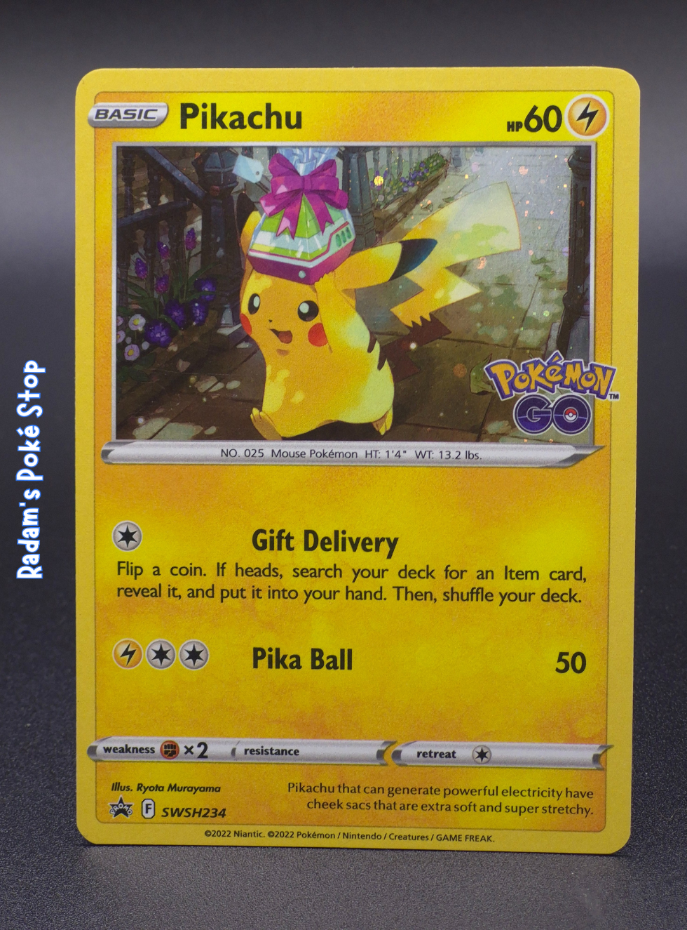 Pikachu #SWSH234 Pokemon Go Promo
